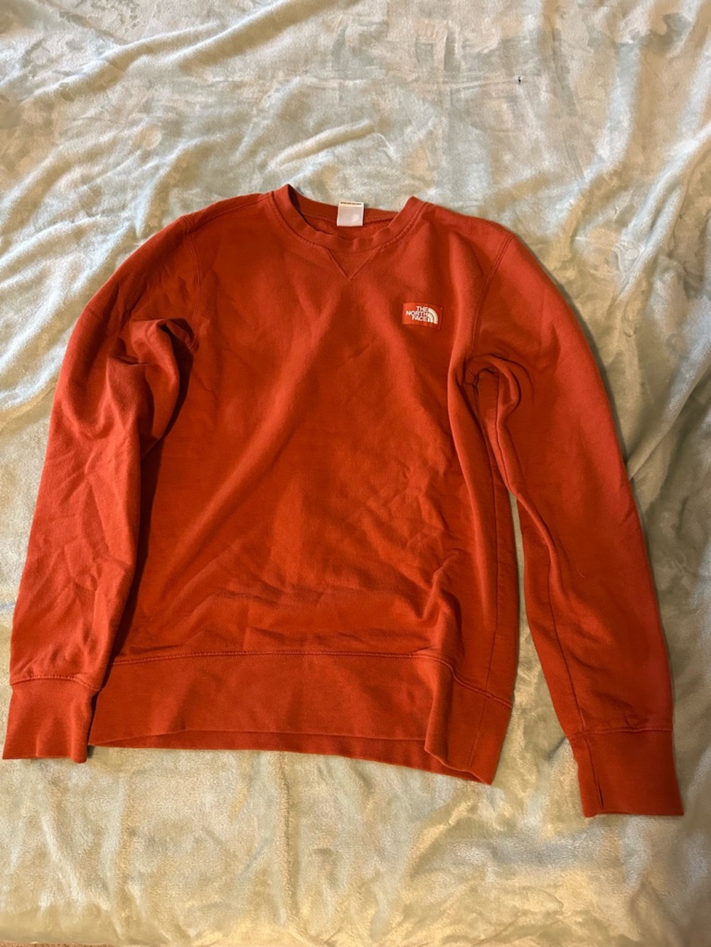 The North Face Men’s Crew Sweatshirt - Rust Orange